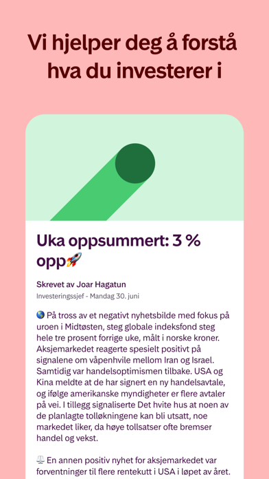 Kron - Investering for alle screenshot