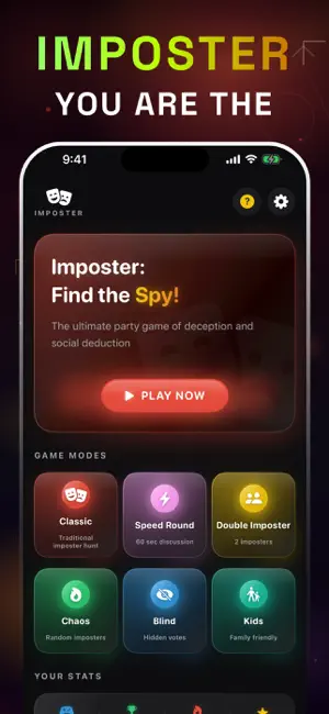 Suspex - Imposter Party Game screenshot 1