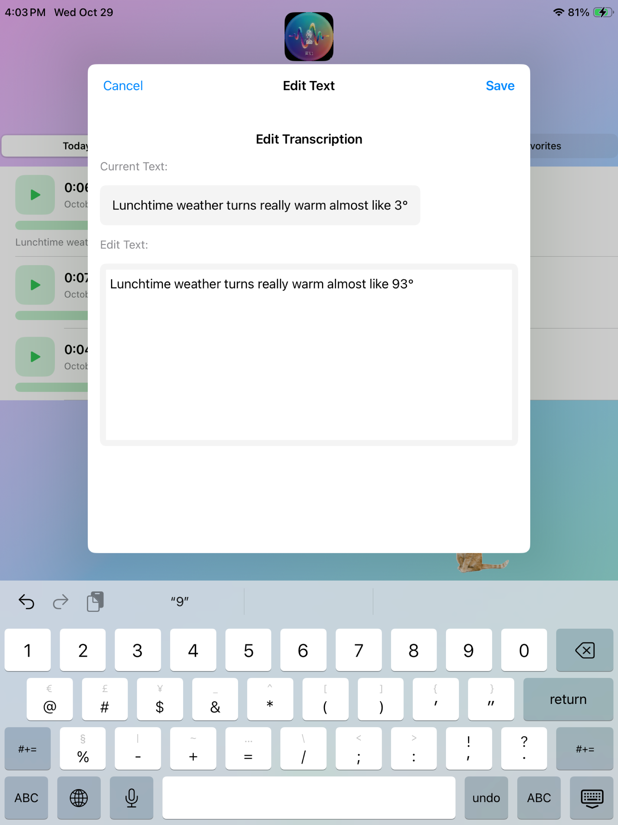 My Voice Diary