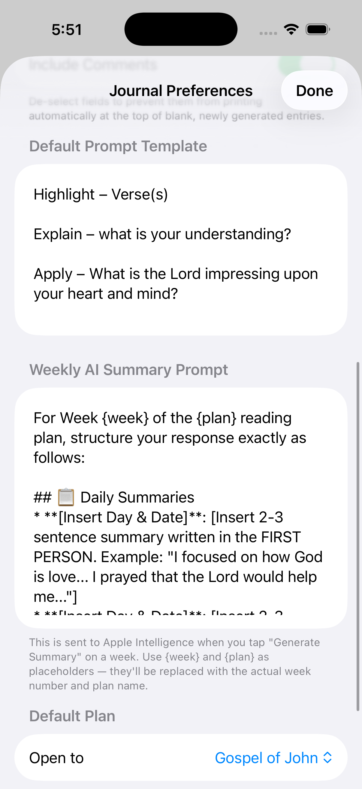 Bible Journal Reading Plan screenshot 4