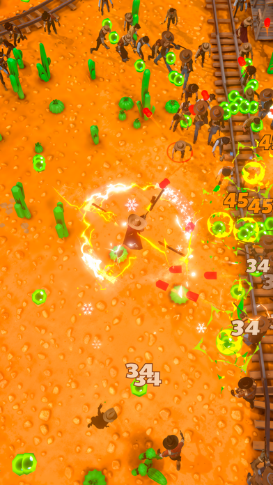 Cowboys vs Zombies: Survival Screenshot