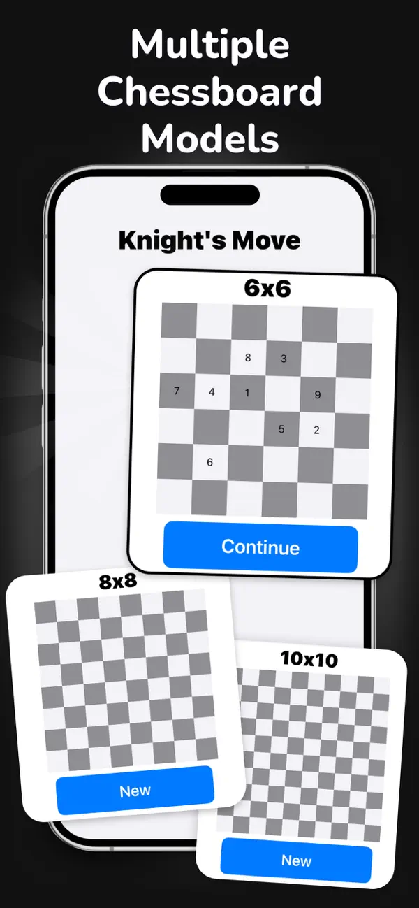 Screenshot #3 pour Échecs Puzzle Coup du Cavalier