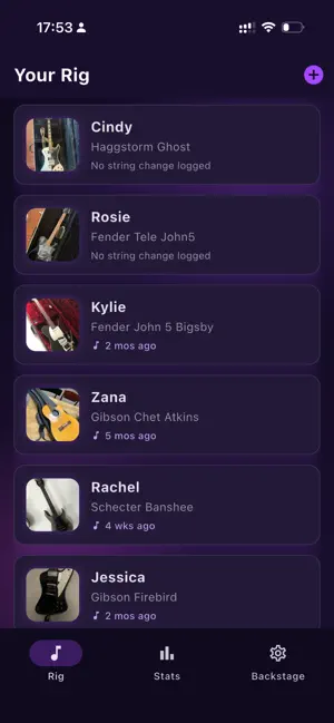 My Guitar Log screenshot 1