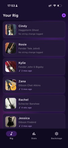 My Guitar Log Screenshot 1 of 5