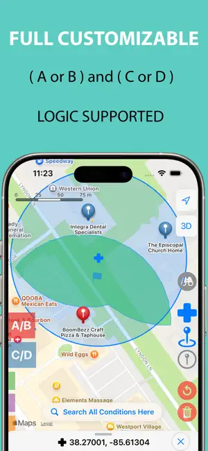 Map Across: Multiple Places screenshot 4
