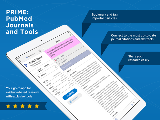 Screenshot #4 pour Prime: PubMed Journals & Tools