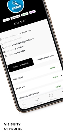 Arivé Driver screenshot