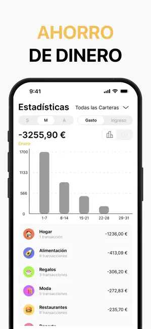 Control de Gastos - Soldi iPhone screenshot 4