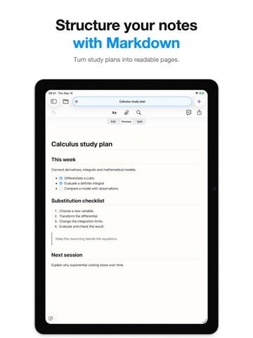 Math Notes - Math Solver iPad screenshot