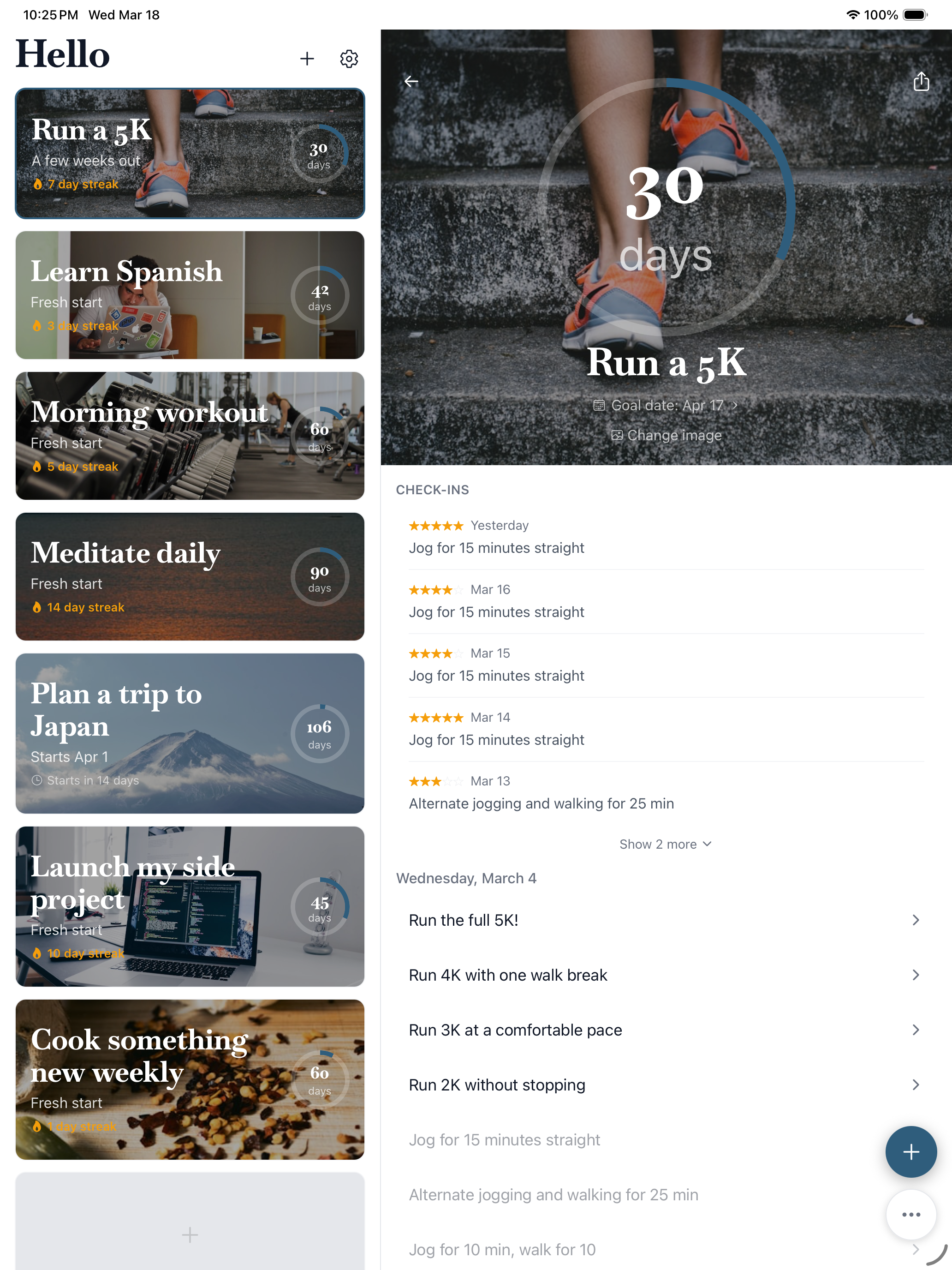 Goals - AI Action Planner screenshot 13