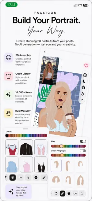 FACEICON - Cartoon Yourself screenshot 3
