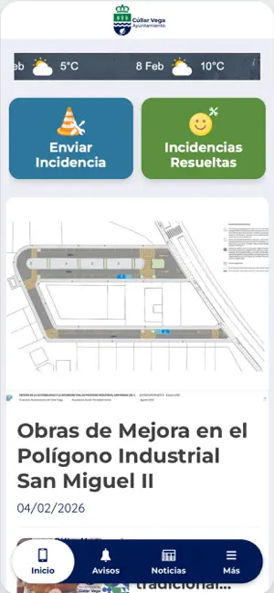 Ayuntamiento de Cúllar Vega screenshot 2