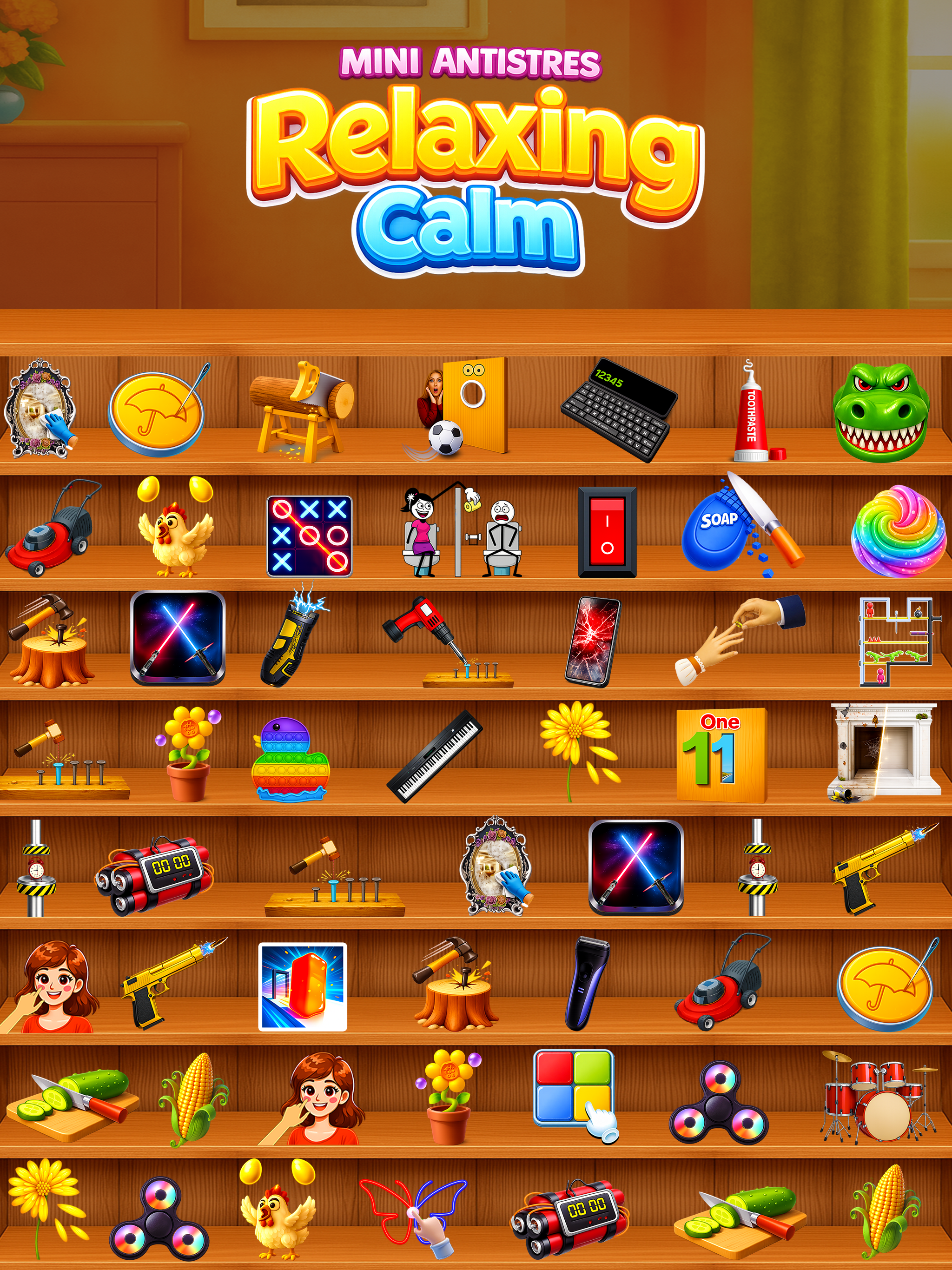 Mini Antistress & Casual Games
