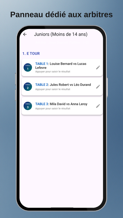 Screenshot #1 pour ATA: Assistant de Tournoi AI