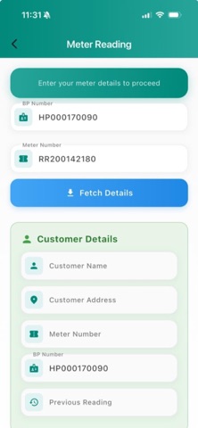HP eGas iPhone screenshot 1