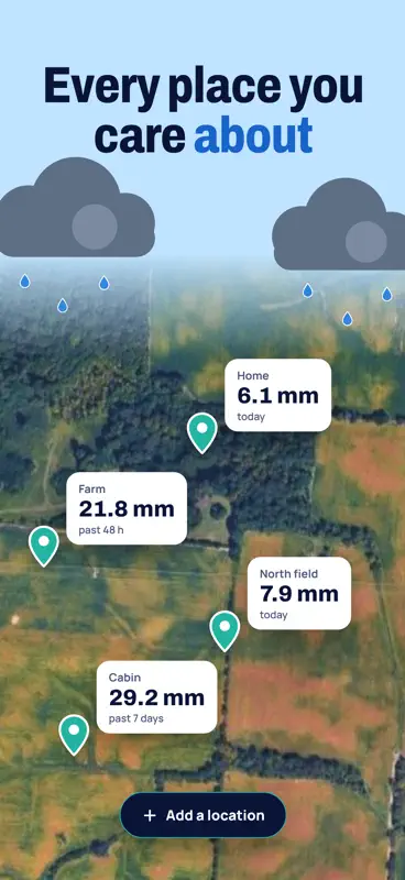 Rain Gauge: Rainfall Totals screenshot 3 of 7