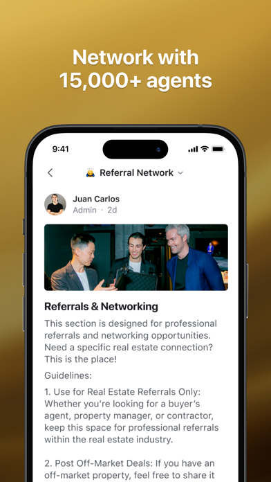 Goldbar Real Estate iPhone screenshot 5 - Social Networking app