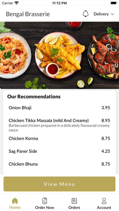 Bengal Brasserie Burley Screenshot