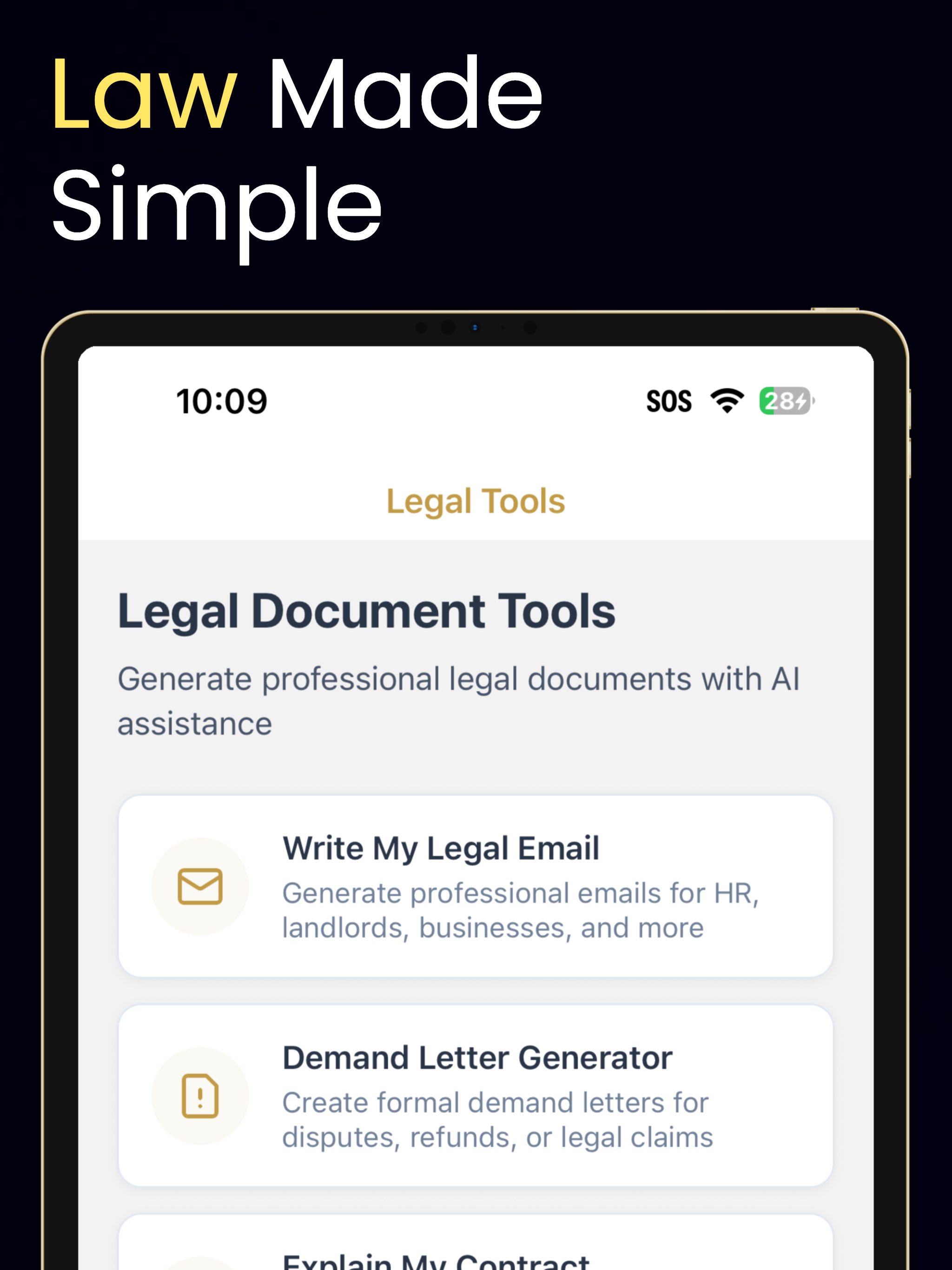 My AI Lawyer