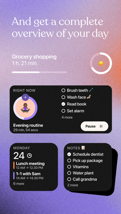 Tiimo - Visual Daily Planner Screenshot