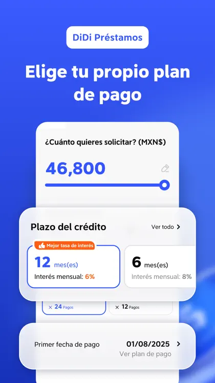 Screenshot 3 von 6 zu DiDi Finanzas