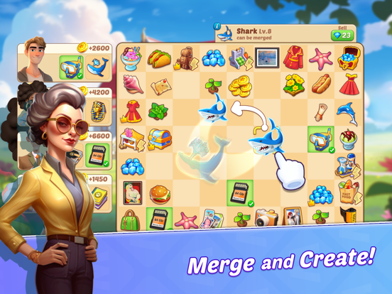 Vacation Home - Merge & Design iPad screenshot 3 - Games app