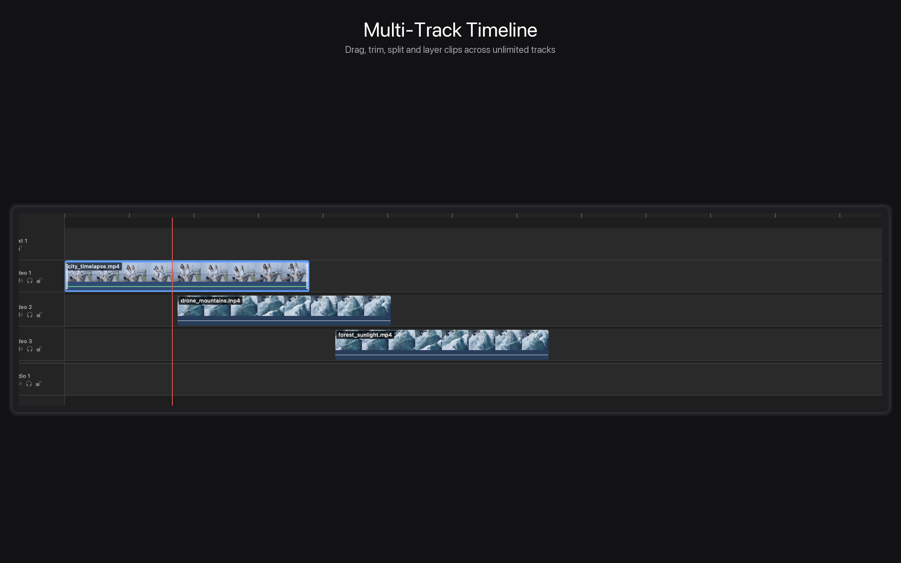 Montaj - Video Editor