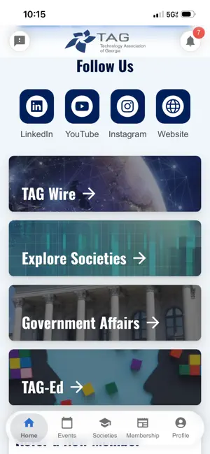 TAG Connect screenshot 1
