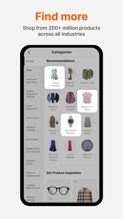 Screenshot 4 von 6 zu Alibaba.com B2B Trade App
