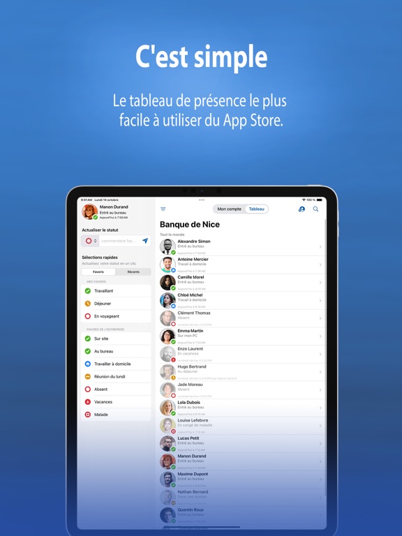 Screenshot #4 pour Simple In/Out