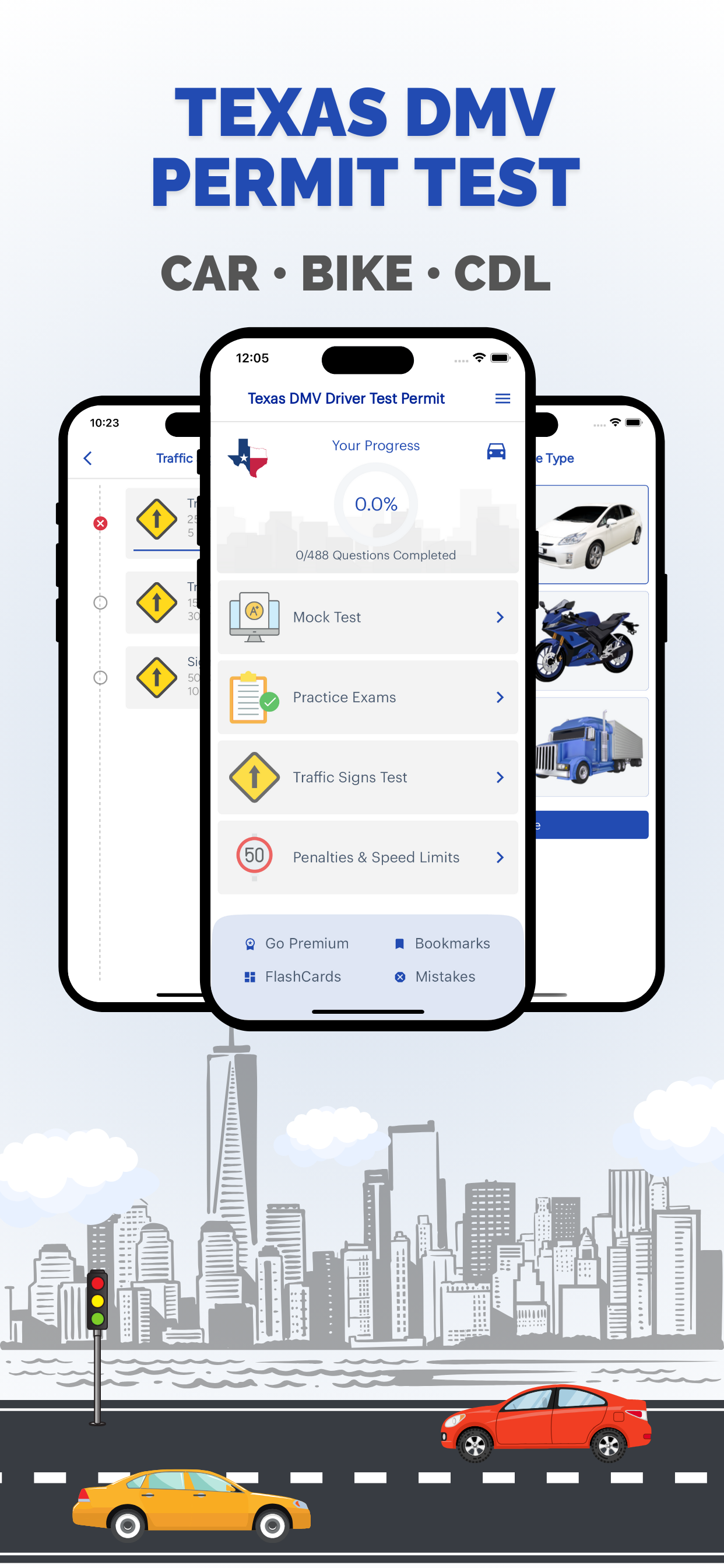Texas DMV Drivers Permit Test