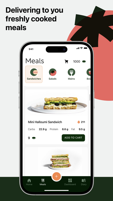 ForeverMore - healthy meals Screenshot