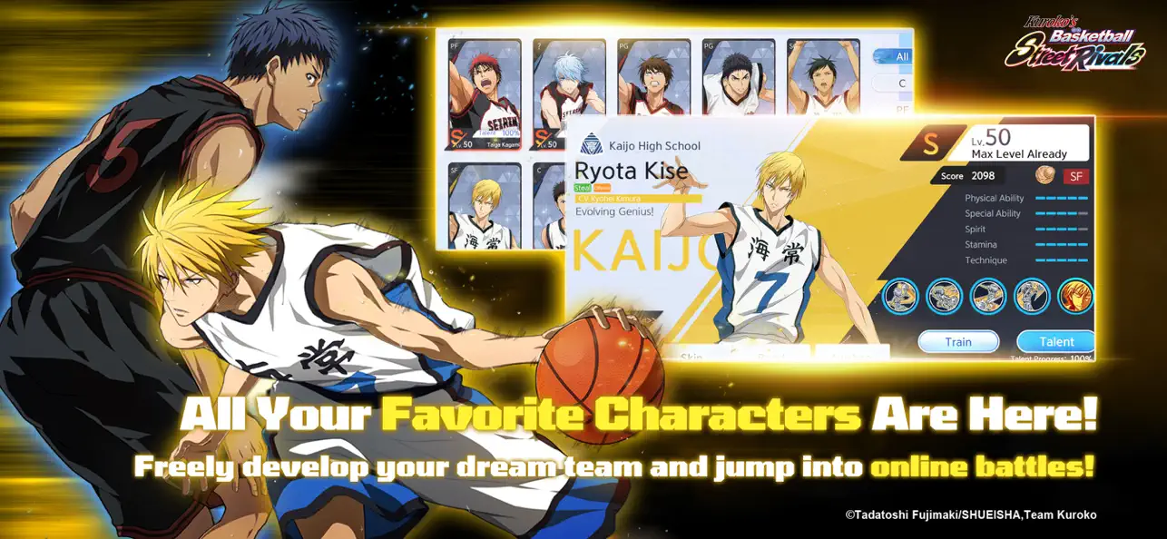 Kuroko's Basketball: SR iOS Mod IPA screenshot 4 - iOS game interface