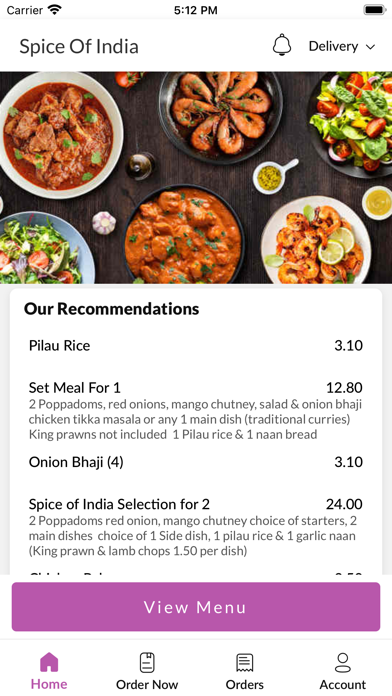 Spice Of India Sale. Screenshot