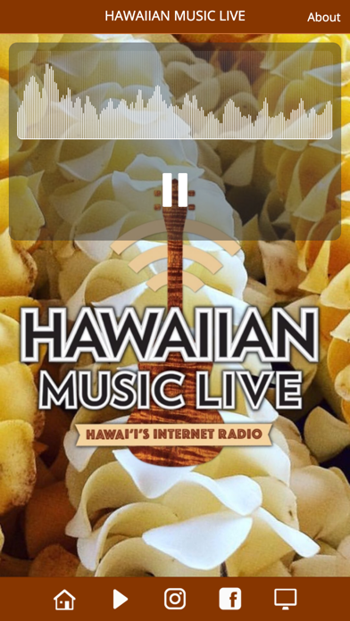 HAWAIIAN MUSIC LIVE iPhone screenshot 2 - Music app