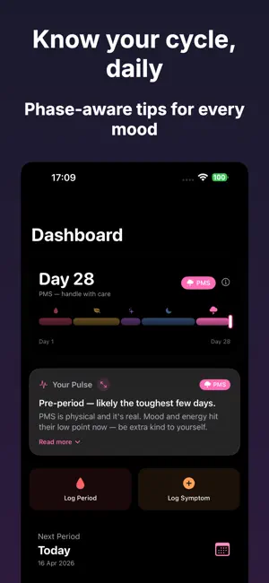 Cycle - Period Tracker screenshot 1