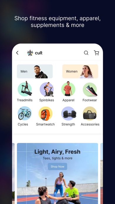 cult.fit Health Fitness & Gyms Screenshot