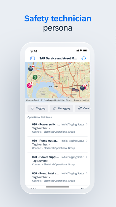 SAP Service and Asset Manager iPhone screenshot 6 - Business app