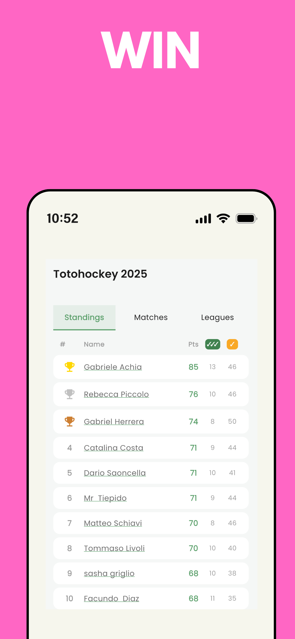 Totohockey screenshot 4