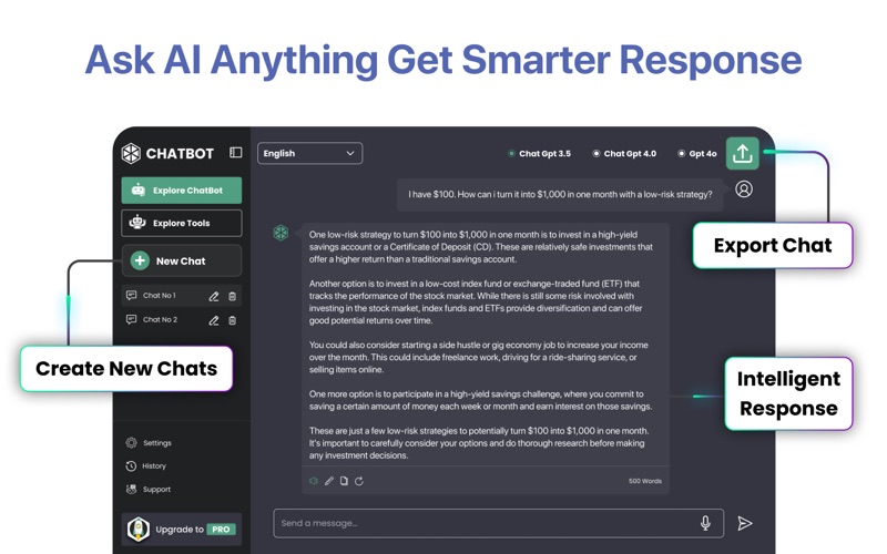 AI Chatbot :Genius Question AI Screenshot