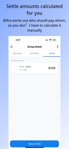 Billra: Split Bills & Expenses Screenshot 5 of 6