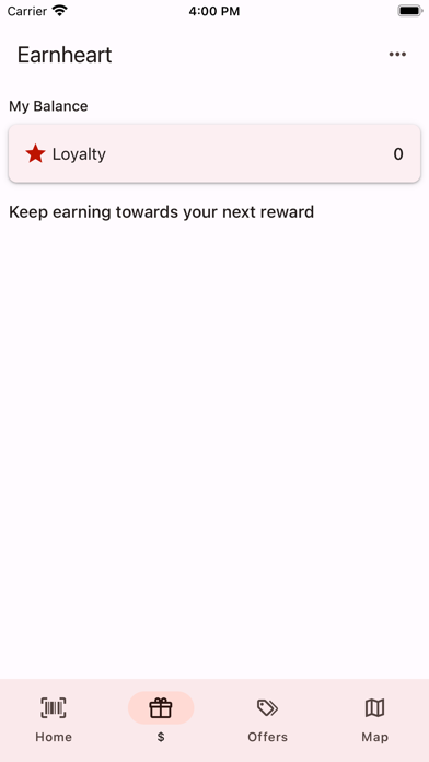 Earnheart Rewards Screenshot