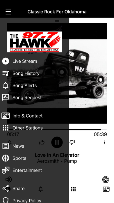 KHRK 97.7 Screenshot