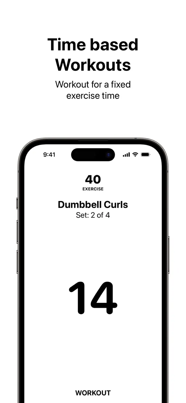 Timed: Workout Timer & Planner Screenshot 2