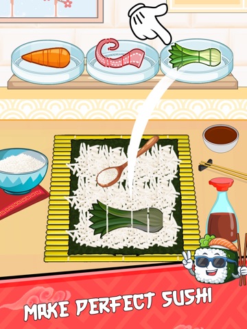 Sushi Mukbang Asmr Eating iPad screenshot