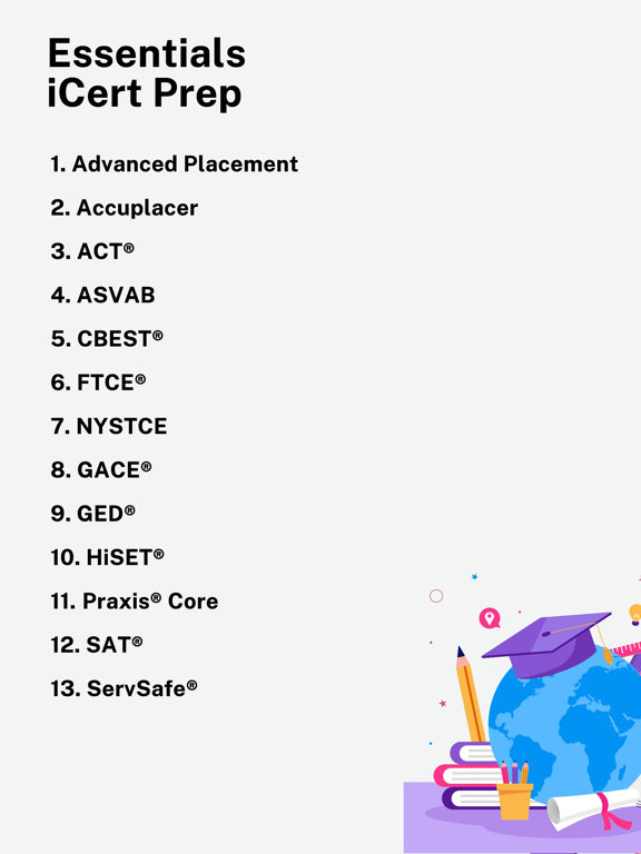 Screenshot #4 pour Essentials iCert Prep