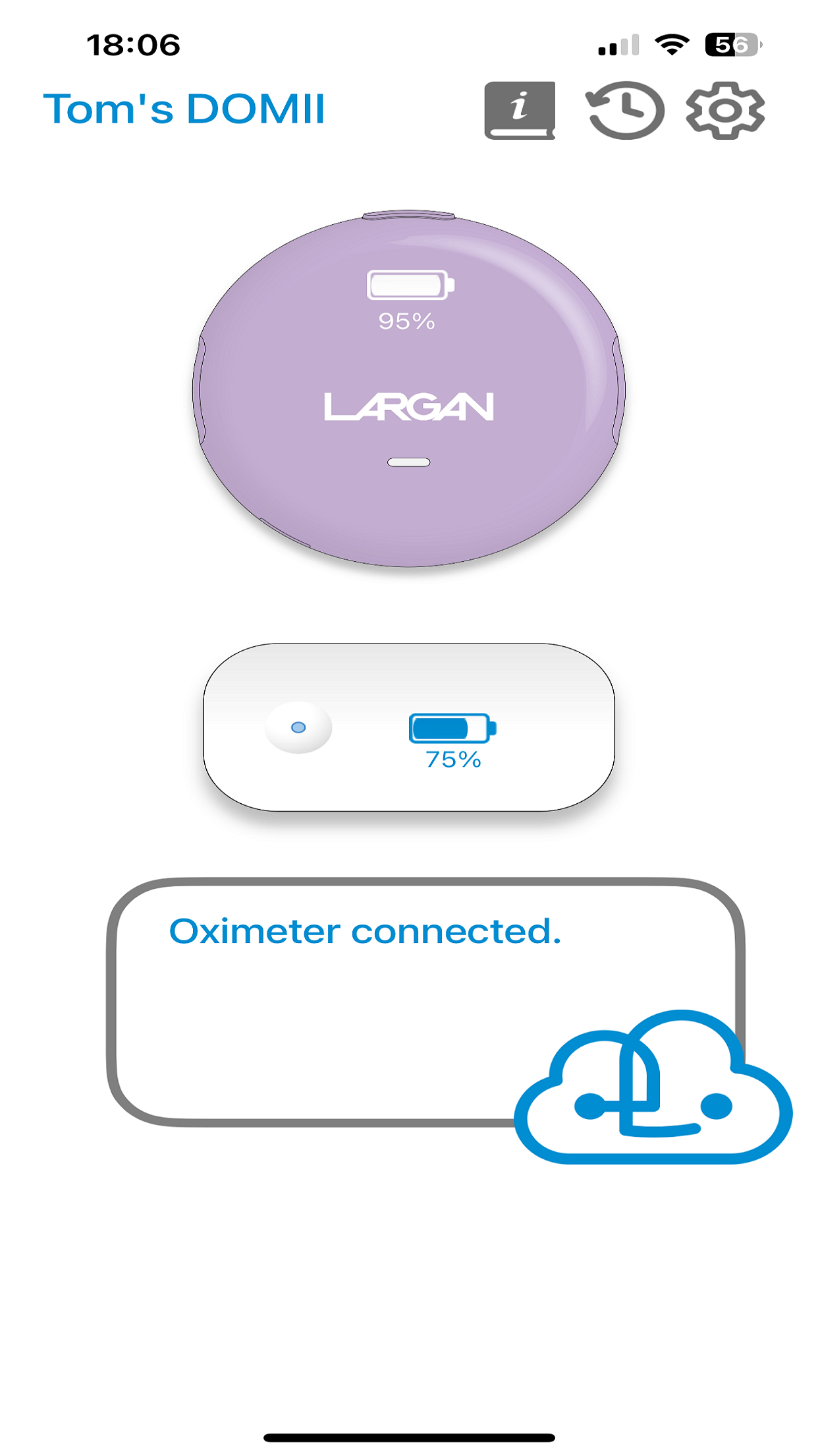 'DOMII' app-Home sleep testing