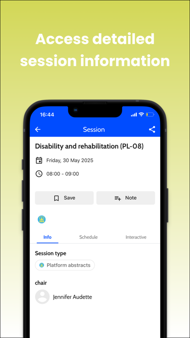 World Physiotherapy Congress Screenshot