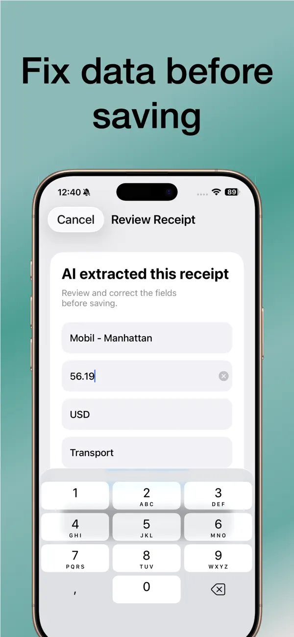 Screenshot #3 pour Receipt Scanner: Scan Prices