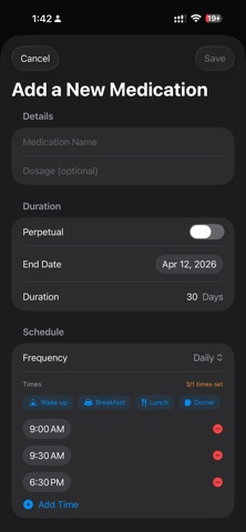 TakeIt Health screenshot